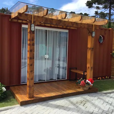 Villa Dos Ventos Hospedagem Container Bom Jardim da Serra Exterior photo