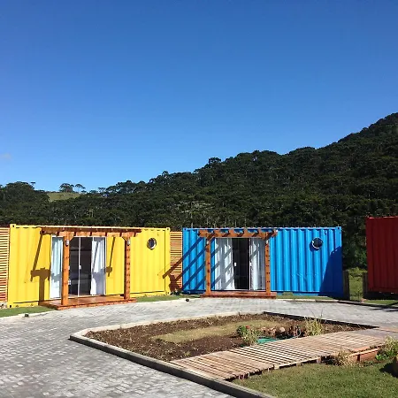 Villa Dos Ventos Hospedagem Container Bom Jardim da Serra Exterior photo